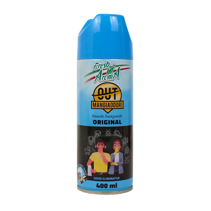 FRESH AROMA DEODORANTE NEUTRALIZZA GLI ODORI TESSUTI AMBIENTE ANIMALI SPRAY 400 ML