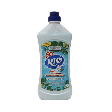 RIO BUM BUM PLUS DETERGENTE PAVIMIMENTI BREZZA MARINA 1 LT