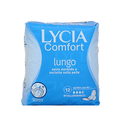 LYCIA ASSORBENTI COMFORT LUNGO ULTRA ALI 12 PZ