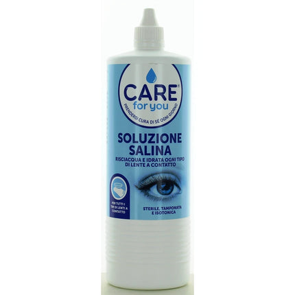 CARE FOR YOU SOLUZIONE SALINA RISCIACQUA OGNI TIPO DI LENTI A CONTATTO 500 ML