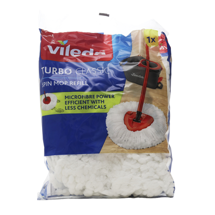 VILEDA TURBO REFILL 100% MICROFIBRE