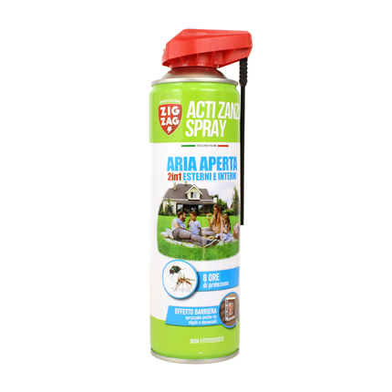 ZIG ZAG INSETTICIDA ARIA APERTA 2in1 INTERNI ED ESTERNI 500 ML