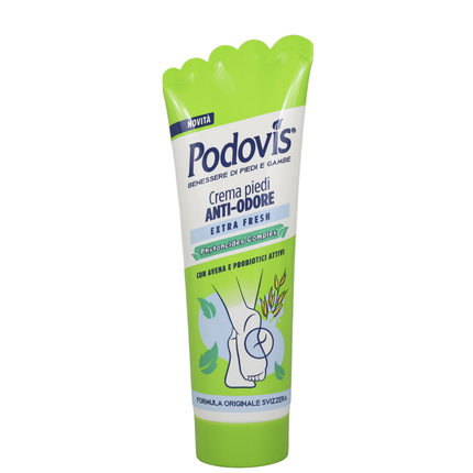 PODOVIS DEOCREMA EXTRA FRESH ANTI-ODORE CON AVENA 100 ML