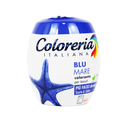 COLORERIA ITALIANA BLU MARE COLORANTE PER TESSUTI