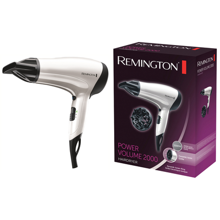 REMINGTON POWER VOLUME 2000 PHON 2000 WATT 2 VELOCITA' 3 TEMPERATURE