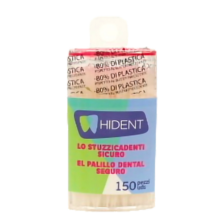 HIDENT LO STUZZICADENTI SICURO 150 PZ