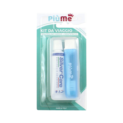 PIUME KIT VIAGGIO SPAZZOLINO + DENTIFRICIO 20 ML