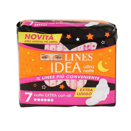 LINES IDEA ULTRA ALI FLUSSI ABBONDANTI 7 PZ