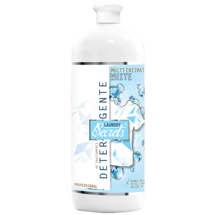 SECRETS DETERGENTE BUCATO LAVATRICE WHITE 40 TRATTAMENTI 1000 ML
