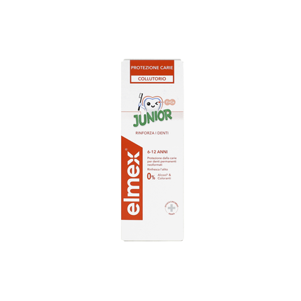 ELMEX COLLUTORIO PROTEZIONE CARIE JUNIOR 6-12 ANNI BAMBINI 400 ML