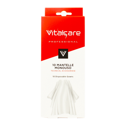 VITALCARE MANTELLA MONOUSO IN PE 10 PZ PROFESSIONAL