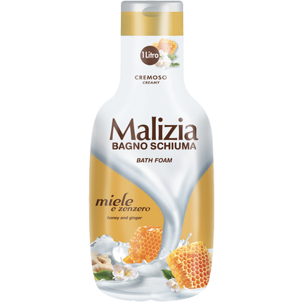 MALIZIA BAGNO SCHIUMA MIELE E ZENZERO 1000 ML