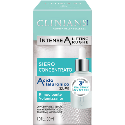 CLINIANS INTENSE A SIERO LIFTING RUGHE CONCENTRATO RIMPOLPANTE VOLUMIZZANTE 30 ML