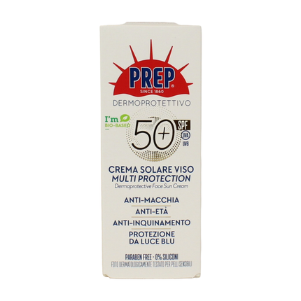 PREP SOLARE CREMA VISO ANTI MACCHIA ANTI AGE SPF50 50 ML