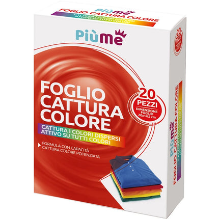 PIUME FOGLI CATTURA COLORE 20 PEZZI
