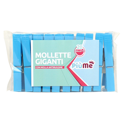 PIUME MOLLETTE GIGANTI 20 PZ MOLLA ANTIRUGGINE