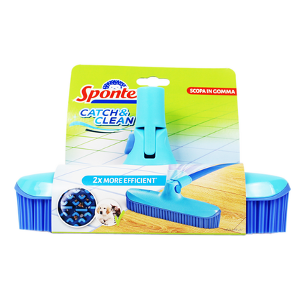 SPONTEX SCOPA IN GOMMA CATCH&CLEAN - NO MANICO