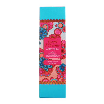 TESORI D'ORIENTE DIFFUSORE DI PROFUMO AMBIENTE CON BASTONCINI AYURVEDA 200 ML
