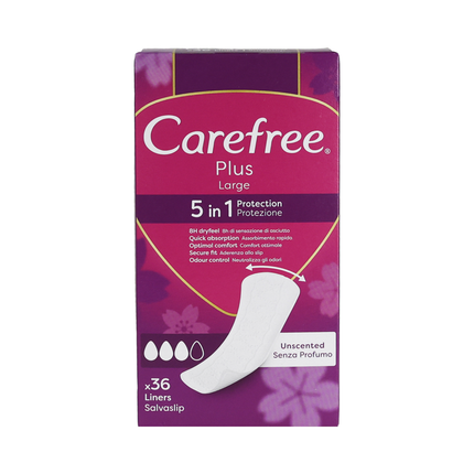 CAREFREE PLUS LARGE SALVASLIP 36 PZ