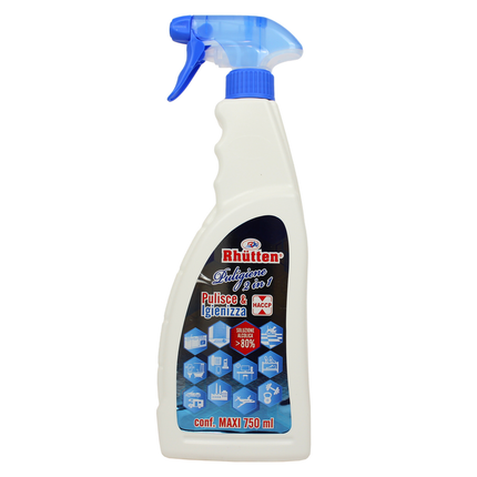 RHUTTEN PULIGIENE 2in1 PULISCE & IGIENIZZA HACCP TRIGGER 750 ML