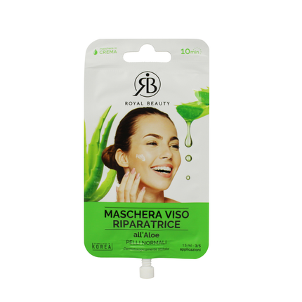 ROYAL BEAUTY MASCHERA VISO ALL' ALOE MONODOSE