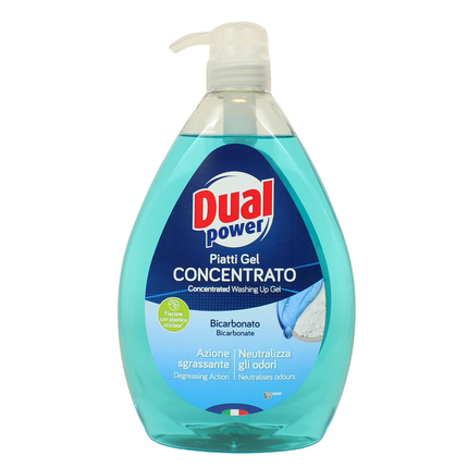 DUAL POWER PIATTI GEL CONCENTRATO BICARBONATO & SALVIA 1000 ML