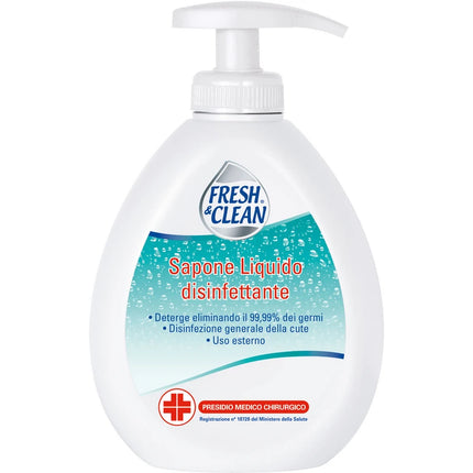 FRESH&CLEAN SAPONE LIQUIDO DISINFETTANTE P.M.C. 300 ML