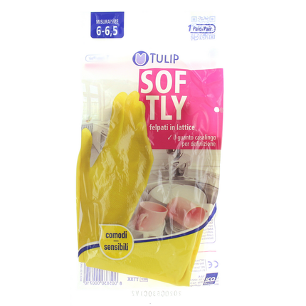 TULIP SOFTLY GUANTI FELPATI IN LATTICE 1 PAIO MISURA 6-6,5