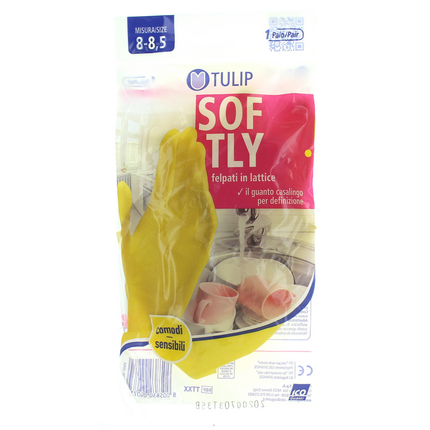 TULIP SOFTLY GUANTI FELPATI IN LATTICE 1 PAIO MISURA 8-8,5
