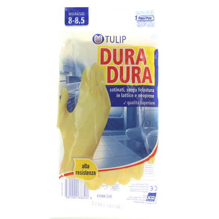 TULIP DURA DURA GUANTI SATINATI SENZA FELPATURA IN LATTICE e NEOPRENE MISURA 8-8,5