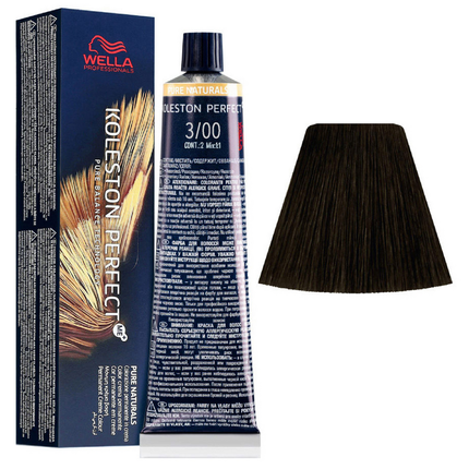 WELLA KOLESTON PERFECT ME PURE NATURALS TINTURA CAPELLI 3/00 CASTANO SCURO NATURALE