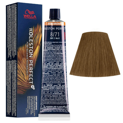 WELLA KOLESTON PERFECT ME PURE NATURALS 8/71 BIONDO CHIARO SABBIA CENERE
