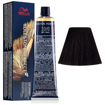 WELLA KOLESTON PERFECT ME PURE NATURALS TINTURA CAPELLI 33/0 CASTANO SCURO INTENSO