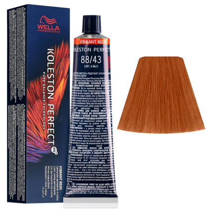 WELLA KOLESTON PERFECT ME PURE NATURALS TINTURA CAPELLI 88/43 BIONDO CHIARO RAME DORATO