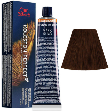 WELLA KOLESTON PERFECT PURE NATURAL 5/73 CASTANO CHIARO SABBIA DORATO