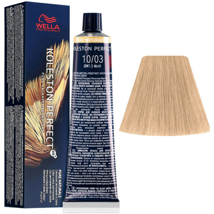 WELLA KOLESTON PERFECT 10/03 BIONDO PLATINO NATURALE DORATO