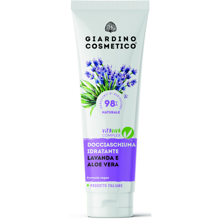 GIARDINO COSMETICO DOCCIASCHIUMA IDRATANTE LAVANDA E ALOE VERA TUBO 250 ML