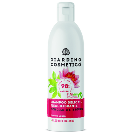 GIARDINO COSMETICO SHAMPOO DELICATO RIEQUILIBRANTE FIOR DI LOTO E TE BIANCO 250 ML