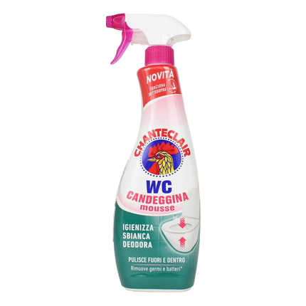 CHANTECLAIR FORZA & IGIENE WC CANDEGGINA MOUSSE SPRAY 625 ML