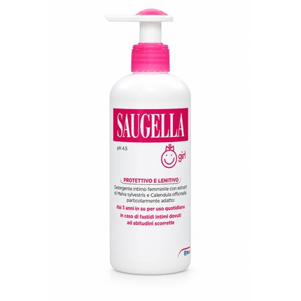 SAUGELLA GIRL pH4,5 PROTETTIVO e LENITIVO 200 ML
