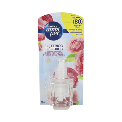 AMBIPUR ELETTRICO RICARICA LIQUIDA FIORI ELEGANTI 20 ML