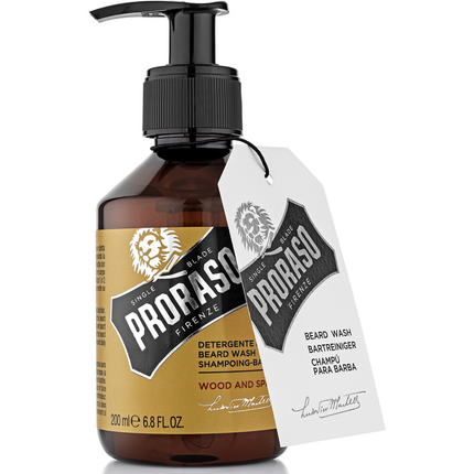 PRORASO DETERGENTE BARBA WOOD & SPICE 200 ML