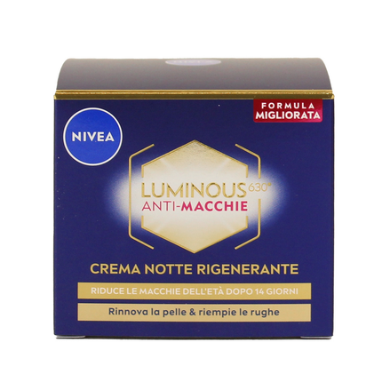 NIVEA VISO CELLULAR LUMINOUS ANTI MACCHIE CREMA NOTTE RIGENERANTE 50 ML