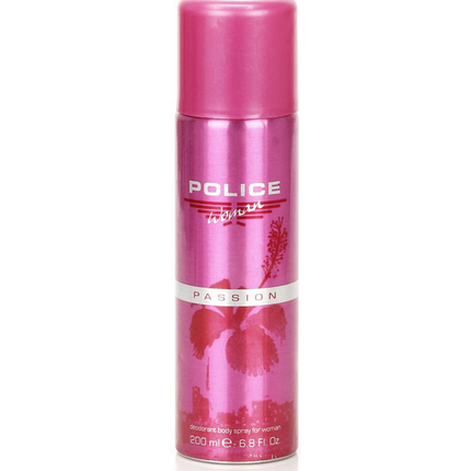 POLICE PASSION WOMAN DEODORANT BODY SPRAY 200 ML