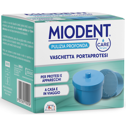 MIODENT VASCHETTA PORTAPROTESI CARE FOR YOU
