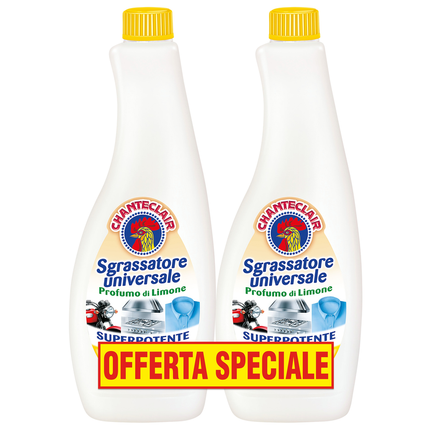 CHANTECLAIR SGRASSATORE RICARICA LIMONE 2 PEZZI DA 600 ML