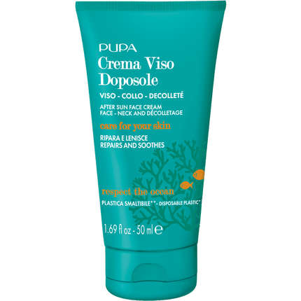 PUPA SOLARE CREMA VISO DOPOSOLE COLLO, DECOLLETE' TUBO 50 ML