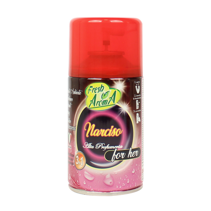 FRESH AROMA DEO MATIC RICARICA SPRAY NARCISO FOR HER 250 ML (PER DIFFUSORE AUTOMATICO)