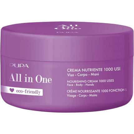PUPA ALL IN ONE CREMA NUTRIENTE 1000 USI VISO CORPO MANI VASO 350 ML