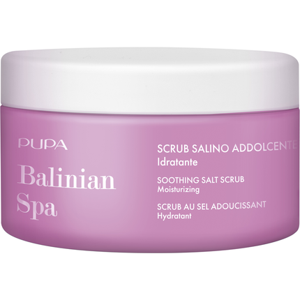 PUPA BALINIAN SPA SCRUB SALINO ADDOLCENTE IDRATANTE VASO 350 grammi